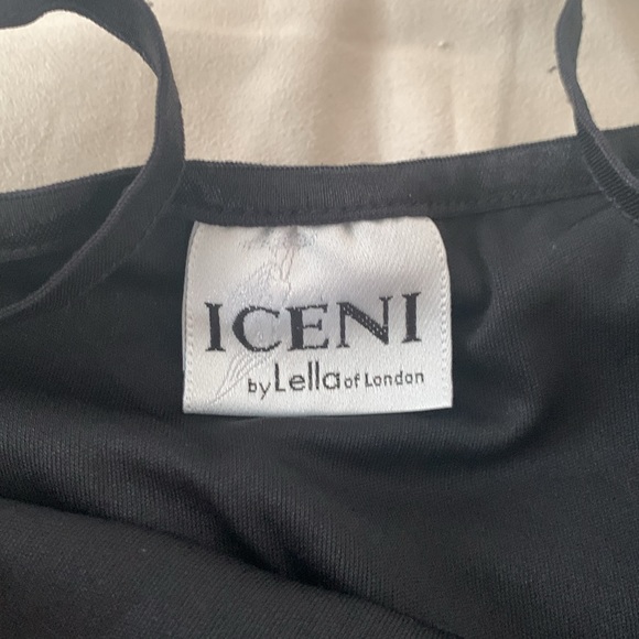 INECI l’y Lela of London black cocktail dress - Picture 5 of 5